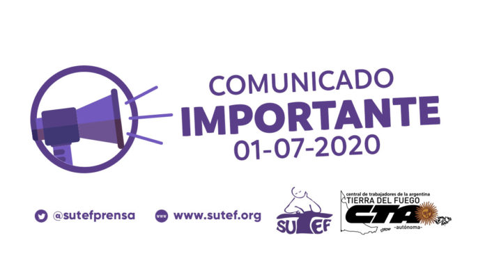 13-03-2020 Comunicado