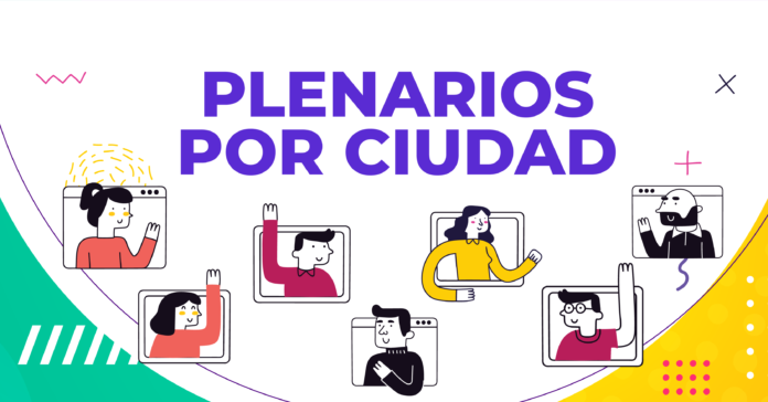 Plenarios por ciudad