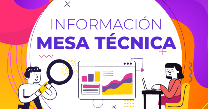 Información de Mesa Técnica Información de Mesa Técnica