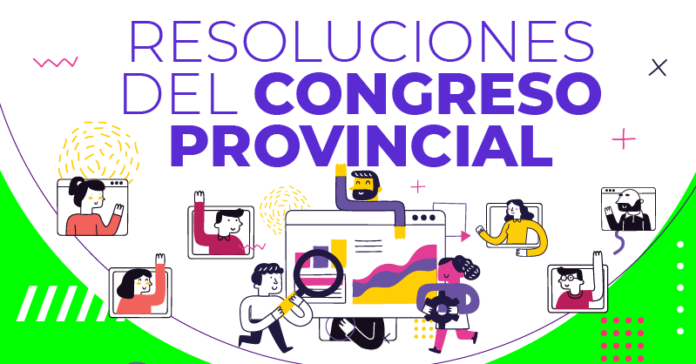 Resoluciones del Congreso Provincial