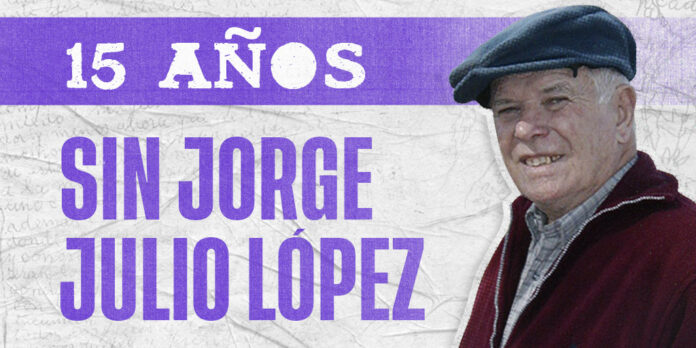 20-09-2021 15 años sin jorge julio lopez
