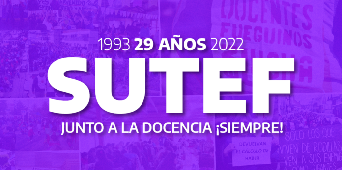 19-05-2022 SUTEF 29 AÑOS