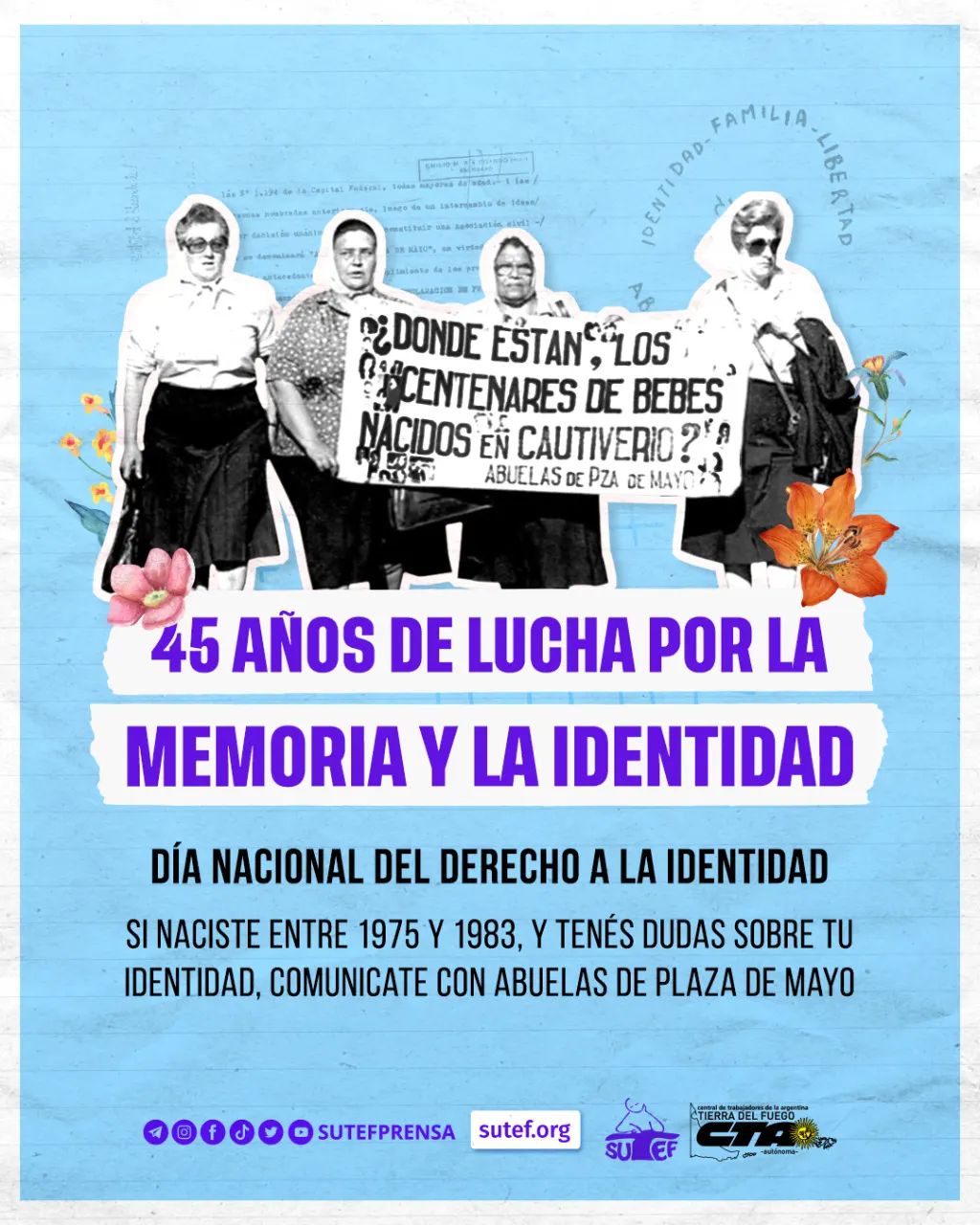 Día Nacional Por El Derecho A La Identidad