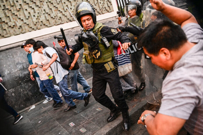 PERU-POLITICS-PROTESTS-CASTILLO-SUPPORTERS